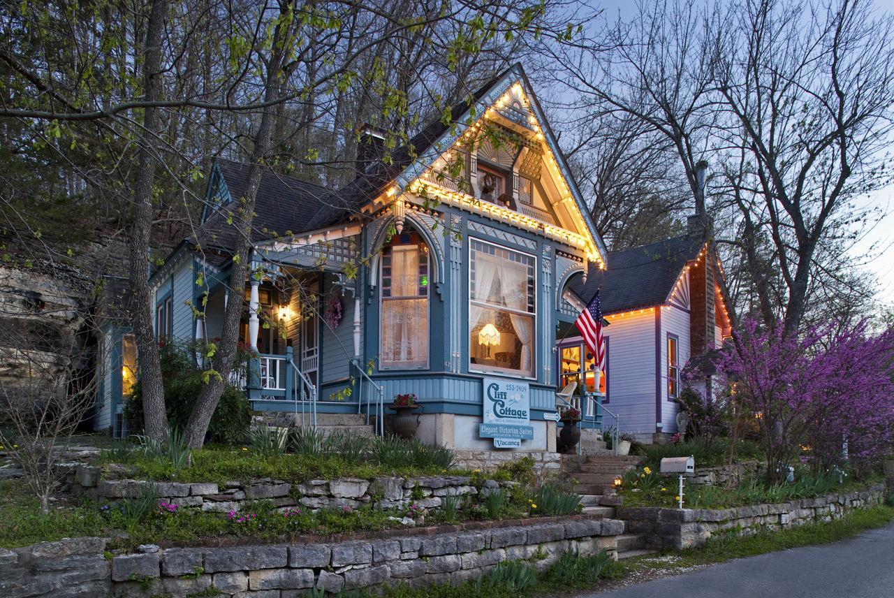 Cliff Cottage Inn Юрика Спрингс Экстерьер фото