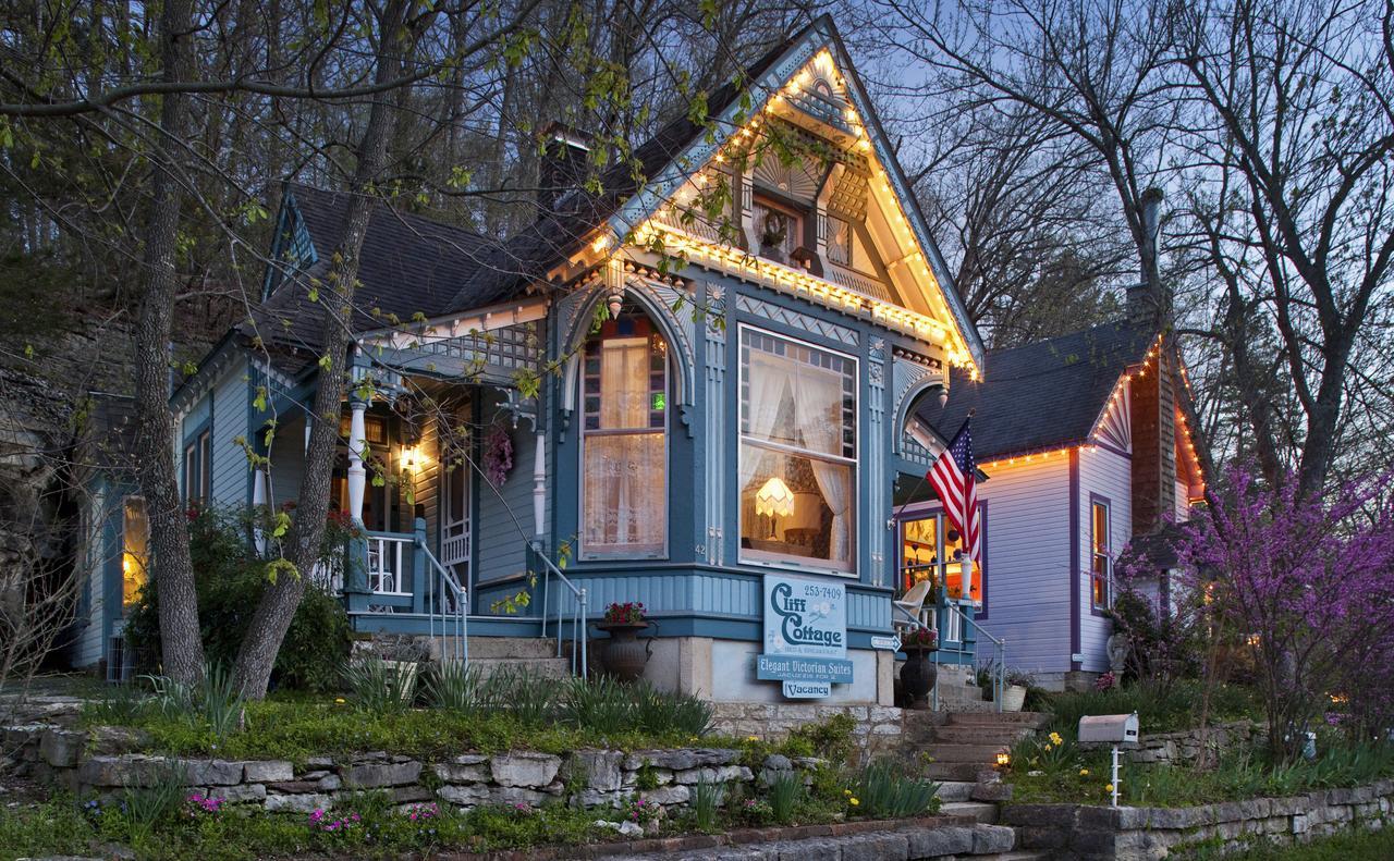 Cliff Cottage Inn Юрика Спрингс Экстерьер фото